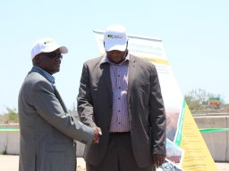 Receptacle Tanks Handing Overat Serowe