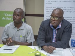 Receptacle Tanks Handing-over at Francistown