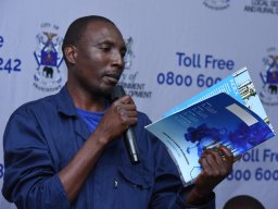 Receptacle Tanks Handing-over at Francistown